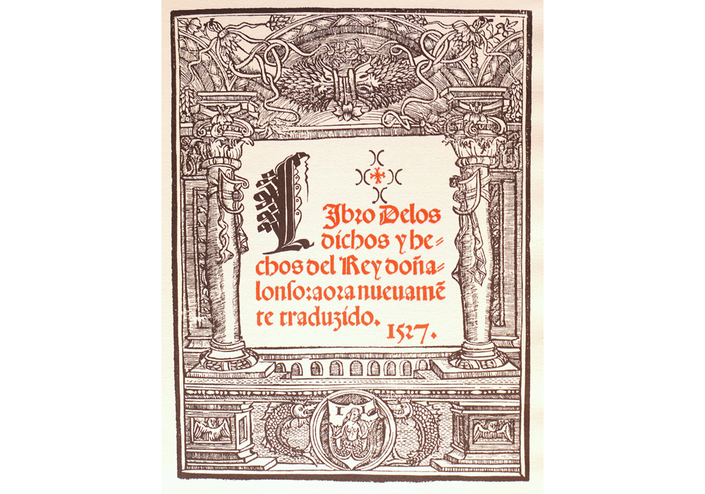 Dichos Alfonso Magnanimo-Panormitano-Jofre-Incunables Libros Antiguos-libro facsimil-Vicent Garcia Editores-2 Titulo